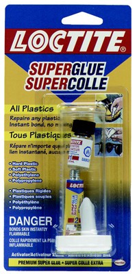 Super Glue All Plastics 2ml Lepage 1668383