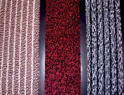 Carpet Runner Tweed 48in x 60ft Brown & White