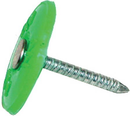Spiral Galv Plastic Cap 2in 2000/box