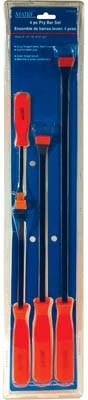 4 pc Pry Bar Set - Hand Grip