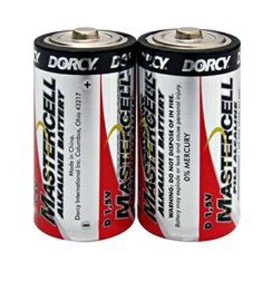 Mastercell Alkaline Battery D2- Carded