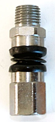 Flex Swivel Connector 1/4" M NPT x 1/4" F NPT