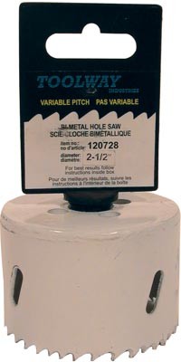 Hole Saw Blade 2 1/2in Bi Metal HSS