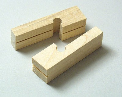 Line Block Mason 2pc Card LB-2 (Wood)