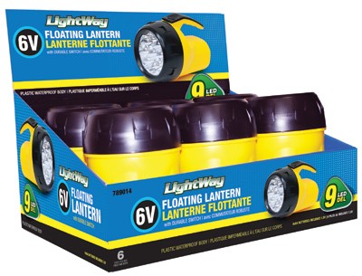 9-LED Floating Lantern