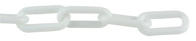 Chain White Plastic 6 130ft 1-1/2in