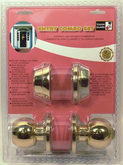 Door Lock Entry Combo Set SS