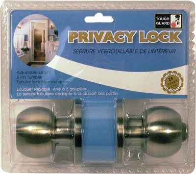 Door Lock Privacy Antique Brass