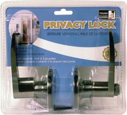 Door Lock Lever Privacy Pewter