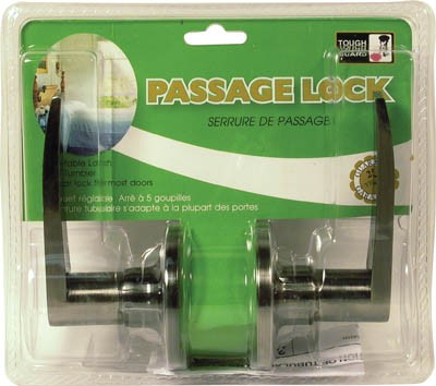 Door Lock Lever Passage Pewter