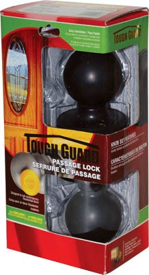 Door Lock Passage Residential Black