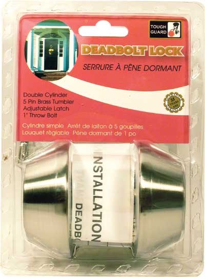 Door Lock Dead Bolt Double Cylinder SS