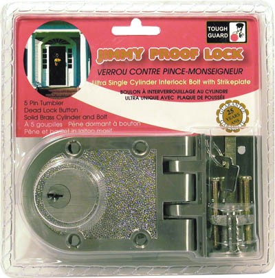Lock Jimmy Proof Single Cylinder