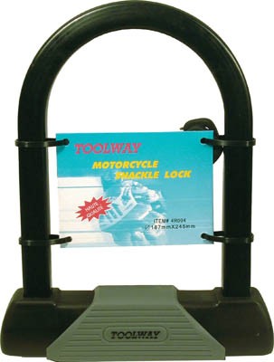 Bicycle Lock U Shape 10in x 250mm