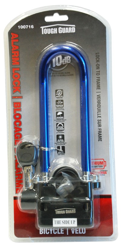 Bicycle Lock Alarm U Shape 233mm x 70mm