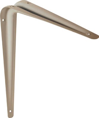 8" x 10" Steel Shelf Bracket White