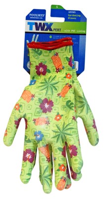Gloves Garden Green PU Coated (S) Dozen