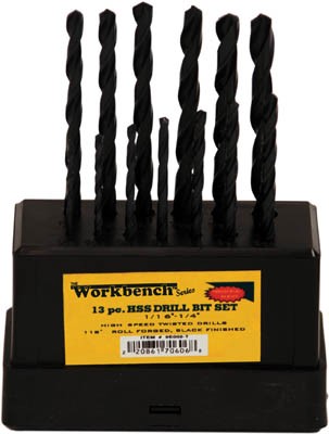 Drill Bit HSS 13pc Set