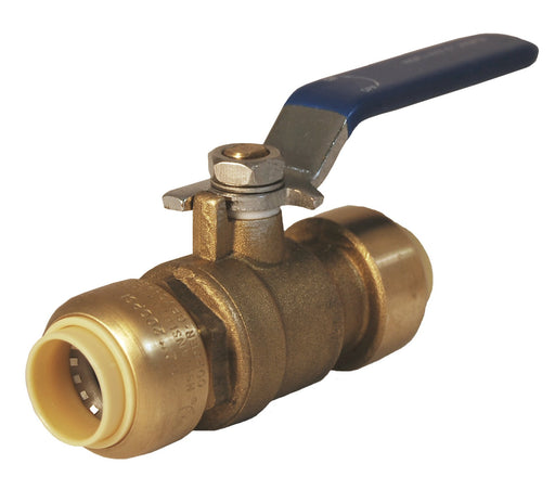 1/2 Inch Brass Ball Valve with Lever