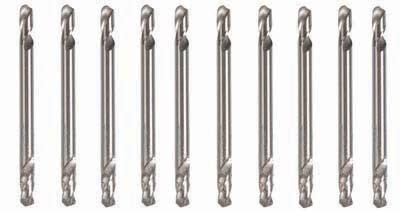 Double-End Drill Bits HSS 1/8in 10/pkg
