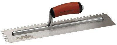 Trowel Notched 16in x 4in (1/4in x 3/8in x 1/4in Sq Notch) Durasoft HDL Marshalltown 709SD