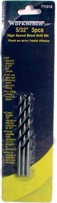 Drill Bit HSS 5/32in 3/pkg