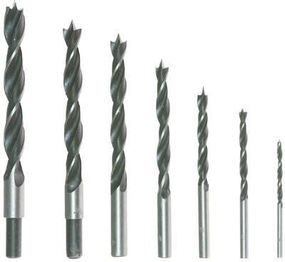 Drill Bits Brad Point Wood 7pc Set