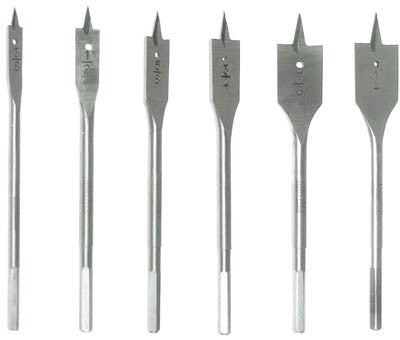 Drill Bits Wood Boring 6pc Set