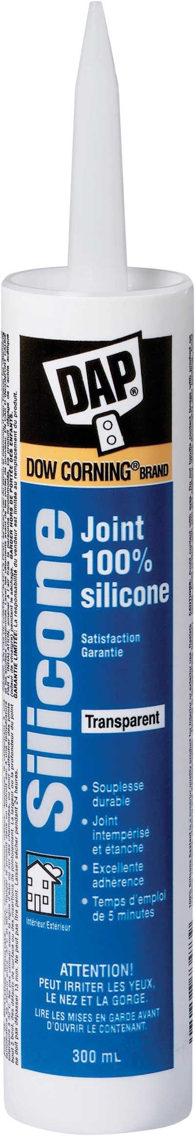 Silicone Sealant GP Clear 300ml DAP 73473