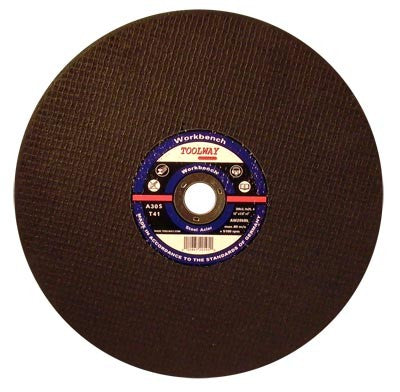 Cut-Off Wheel Reinforced Abrasive 12in x 1/8in x 1in Metal Cut-Off Wheel Reinforced Abrasive 12in x 1/8in x 1in Metal
