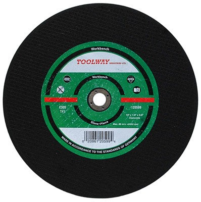Cut-Off Wheel Abrasive 10in x 1/8in x 5/8-7/8in ConcreteCut-Off Wheel Abrasive 10in x 1/8in x 5/8-7/8in Concrete