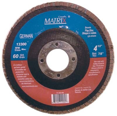 Flap Disc-Zirconia, 40 GritFlap Disc-Zirconia, 40 Grit
