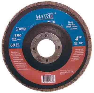 4-1/2" x 7/8" Flap Disc-Zirconia, 60 Grit
