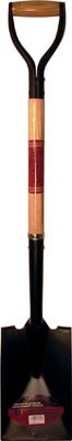 Garden Spade w/Wood D Handle