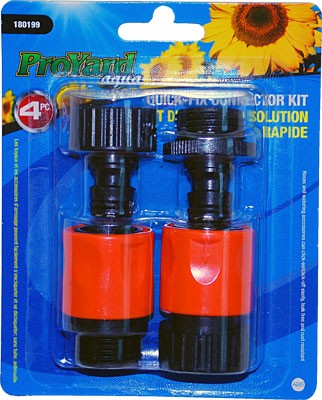 Quick Fix 4pc Set (Includes 2 Adaptors and 2 Connectors)