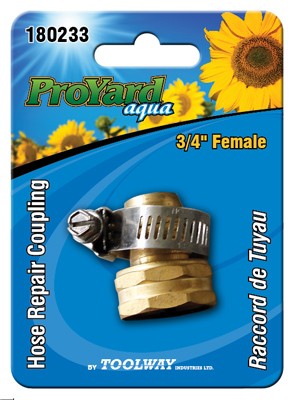 Hose Repair Kit Female With Coupling 3/4"
