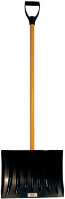 Snow Scoop 16in Poly Blade Steel Poly D-HDL