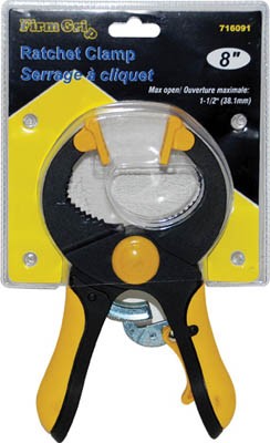 8" Ratcheting Clamp (Round Jaw)