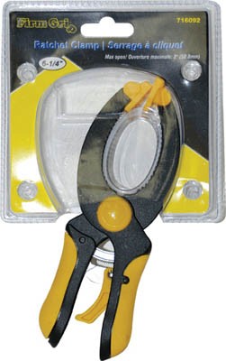 6-1/4" Ratcheting Clamp (Oval Jaw)