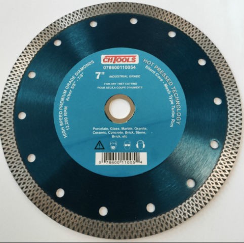 7"Turbo Mesh Blade industrial grade