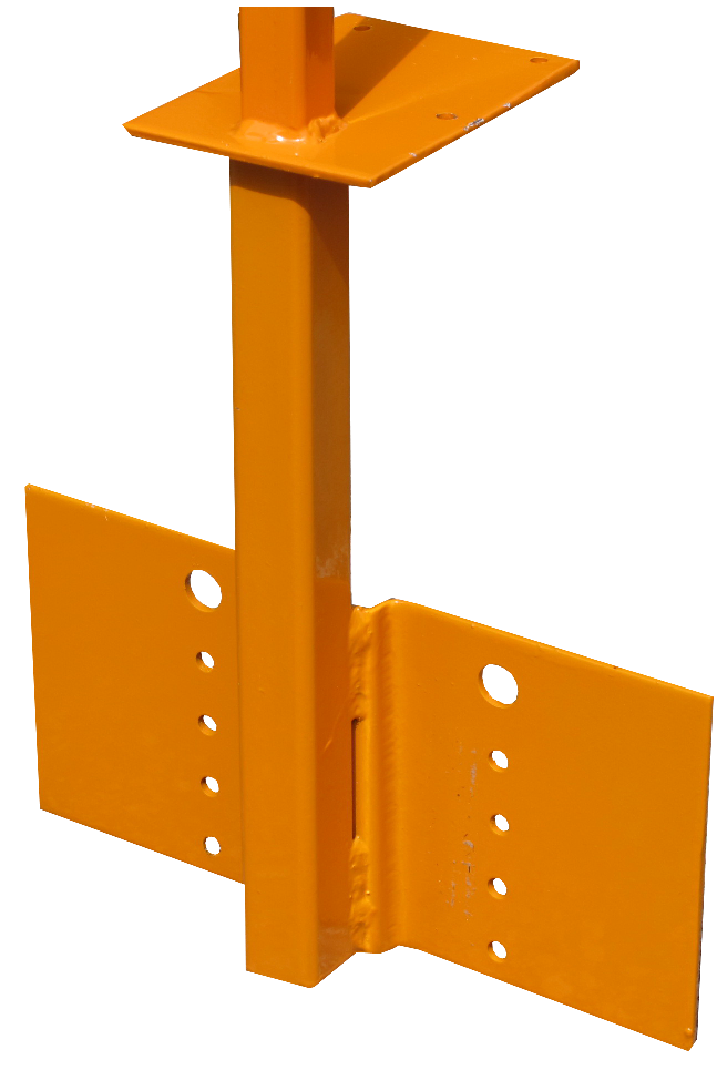 Guard Rail Base - Vertical Type