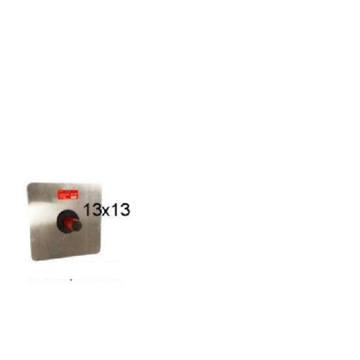 13-Inch Aluminum Drywall Hawk with FlexFit Grip