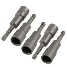 5 Piece industreal grade Impact Magnetic Nut Setter Set
