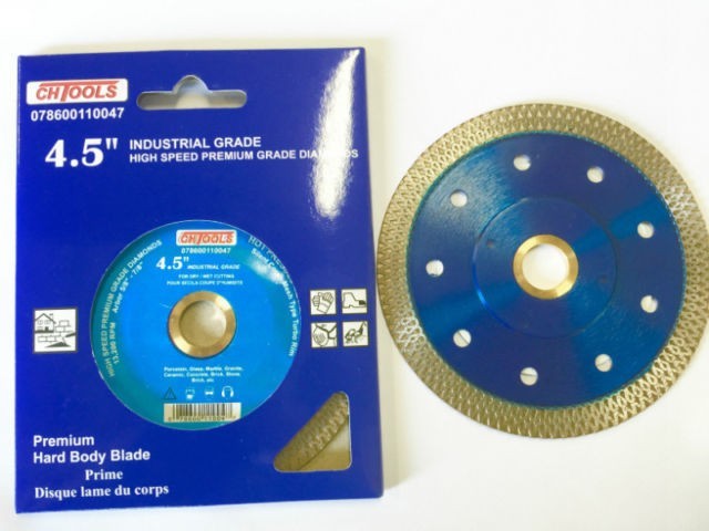 4-1/4"Turbo MeshTurbo Diamond Blades industrial grade