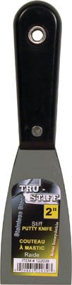 Putty Knife 2in Stiff SS Plastic HDL