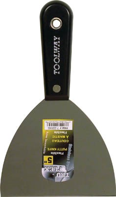 Putty Knife 5in Stiff SS Black HDL