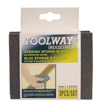 Sanding Sponge 3pc Set