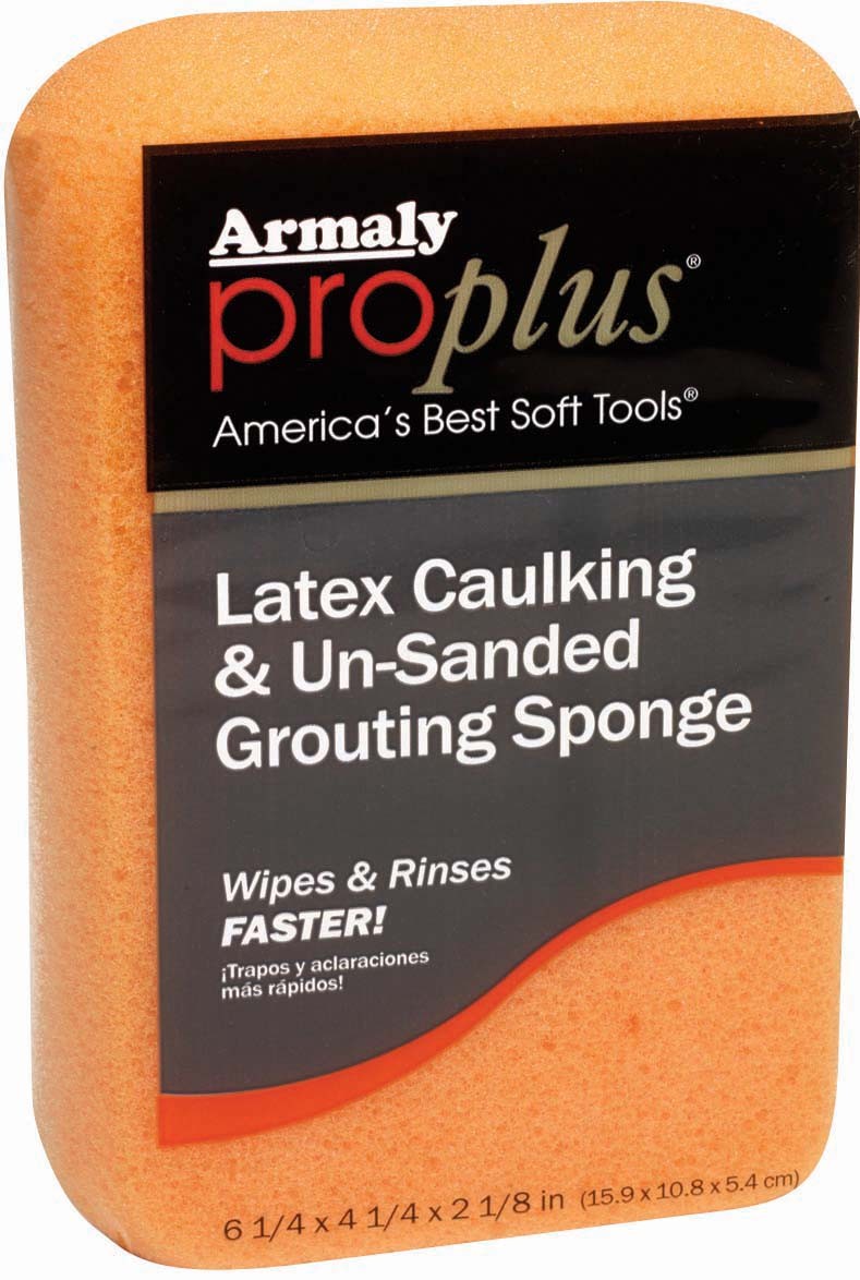 Latex Caulking and unsanded Grouting Sponge