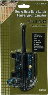 Gate Latch 4" x 2-1/4" H.D.