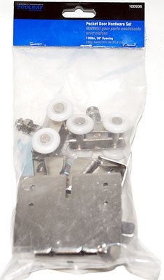 Door Hardware Pocket Door Kit 36in 58pc